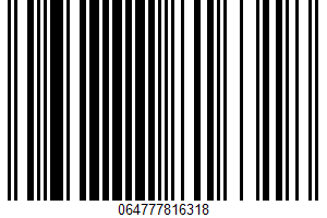 Regular Sesame Sticks UPC Bar Code UPC: 064777816318