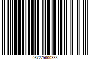 Organic Blackberry UPC Bar Code UPC: 067275000333
