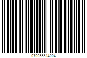 Enriched All Purpose Flour Bleached UPC Bar Code UPC: 070038314004