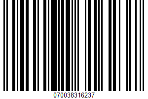 Apple Sauce UPC Bar Code Apple Sauce UPC Bar Code UPC: 070038316237