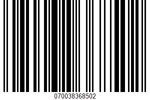100% Apple Juice From Concentrate UPC Bar Code UPC: 070038368502