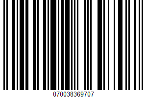 Singles American Pasteurized Prepared Cheese Product UPC Bar Code UPC: 070038369707