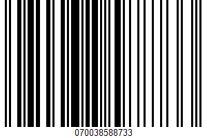 Apple Sauce UPC Bar Code Apple Sauce UPC Bar Code UPC: 070038588733