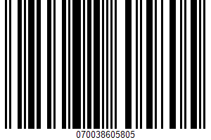 Seedless Blackberry Preserves UPC Bar Code UPC: 070038605805
