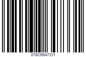 Vegetable Broth UPC Bar Code Vegetable Broth UPC Bar Code UPC: 070038647331