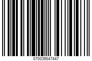 Low Calorie Drink Mix UPC Bar Code Low Calorie Drink Mix UPC Bar Code UPC: 070038647447