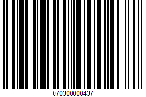 Morning Glory, Small Curd Cottage Cheese UPC Bar Code UPC: 070300000437