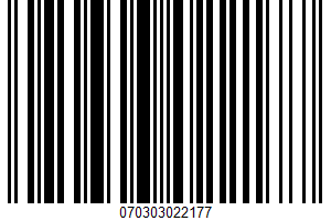 Blueback Red Salmon Salt Added UPC Bar Code UPC: 070303022177