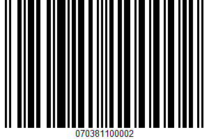 Seasoning Salt UPC Bar Code Seasoning Salt UPC Bar Code UPC: 070381100002