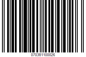 Johnny's, Seasoning Salt UPC Bar Code UPC: 070381100026