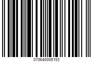 Flavored Frozen Confection UPC Bar Code Flavored Frozen Confection UPC Bar Code UPC: 070640008193