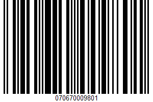 Clementine Oranges In Light Syrup UPC Bar Code UPC: 070670009801