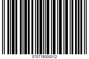 Clam Juice UPC Bar Code Clam Juice UPC Bar Code UPC: 070718000012