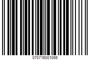 New England Style Red Clam Sauce UPC Bar Code UPC: 070718001088