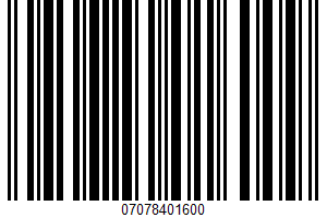 Marbled Colby Jack Cheese UPC Bar Code UPC: 07078401600