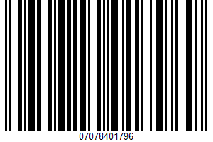 Pasteurized Process Cheese Spread UPC Bar Code UPC: 07078401796