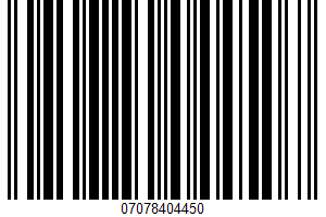 Steamable Cut Green Beans UPC Bar Code UPC: 07078404450
