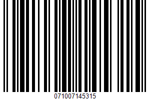 Lean Burrito UPC Bar Code UPC: 071007145315