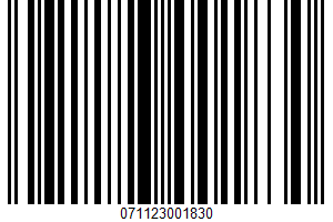 Cassava Chips UPC Bar Code UPC: 071123001830