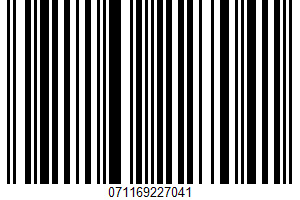 Decors UPC Bar Code UPC: 071169227041