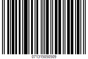 Calcium Fortified Enriched Bread UPC Bar Code UPC: 071315050509