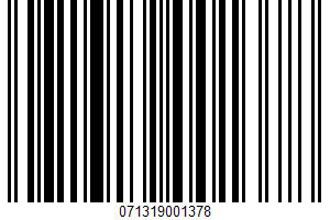 Cinnamon Bread UPC Bar Code UPC: 071319001378