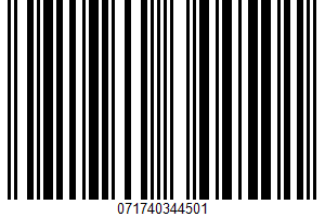 White Corn Meal Mix UPC Bar Code UPC: 071740344501