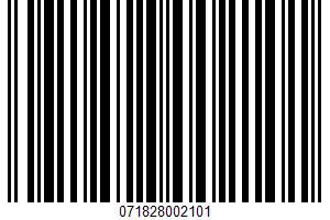Hot Cream Horseradish UPC Bar Code UPC: 071828002101
