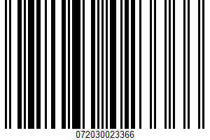 Banana Bread Glazed Donuts UPC Bar Code UPC: 072030023366