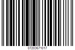 Premium Profiterole Appetizers UPC Bar Code UPC: 07203671017