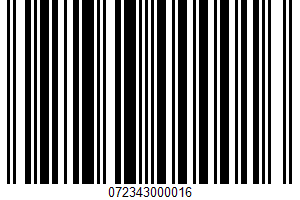 True Sicilian Pasta Sauce UPC Bar Code True Sicilian Pasta Sauce UPC Bar Code UPC: 072343000016