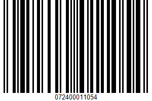 Instant Hot Cereal UPC Bar Code UPC: 072400011054