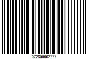 Herr's, Baked Potato Crisps, Sour Cream & Onion UPC Bar Code Herr's, Baked Potato Crisps, Sour Cream & Onion UPC Bar Code UPC: 072600002777