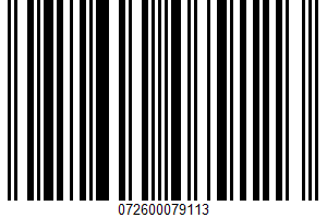 Good Natured, Baked Vegetable Crisps UPC Bar Code UPC: 072600079113