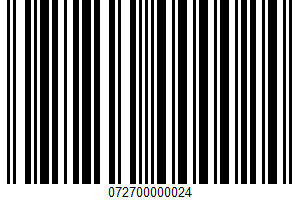 Thin Salted Matzos UPC Bar Code Thin Salted Matzos UPC Bar Code UPC: 072700000024