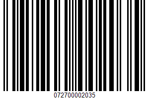 Organic Matzos UPC Bar Code UPC: 072700002035