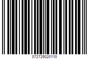 Black Beans UPC Bar Code UPC: 072728020110
