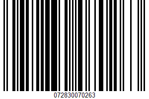 Ice Cream UPC Bar Code Ice Cream UPC Bar Code UPC: 072830070263