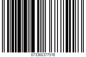 Sparkling Water UPC Bar Code UPC: 073360377518