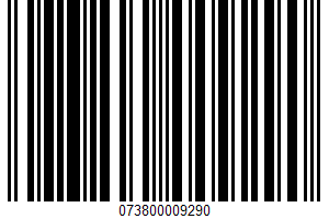 Soda UPC Bar Code UPC: 073800009290