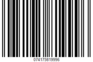 Stater Bros., Pure Granulated Sugar UPC Bar Code Stater Bros., Pure Granulated Sugar UPC Bar Code UPC: 074175819996