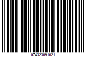Large White Bread UPC Bar Code UPC: 074323091021