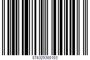 Organic Artisanal Kraut UPC Bar Code UPC: 074329300103