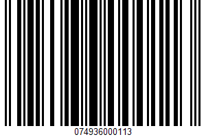 Fancy Large Black Walnuts UPC Bar Code UPC: 074936000113