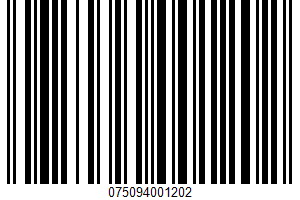 Fully Cooked Natural Casing Wieners UPC Bar Code UPC: 075094001202