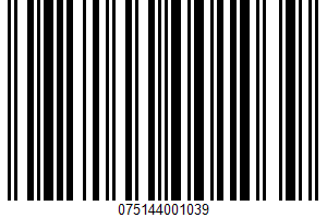 100% Pure Corn Oil UPC Bar Code UPC: 075144001039