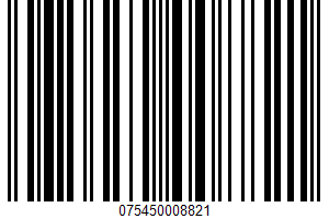Vegetable Juice From Concentrate UPC Bar Code UPC: 075450008821