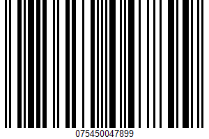 Double Filled Chocolate Sandwich Cookies UPC Bar Code UPC: 075450047899