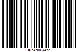 Soda UPC Bar Code UPC: 075450064452