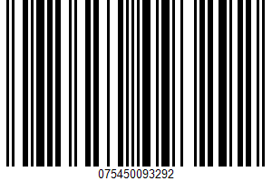 Pasteurized Prepared Cheese Product UPC Bar Code UPC: 075450093292